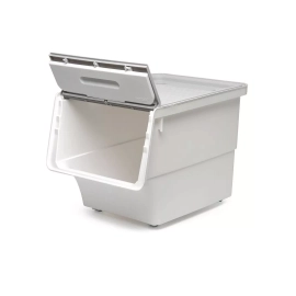 Органайзер-ящик на 33л універсальний, 35*46*32,5см білий/бежевий