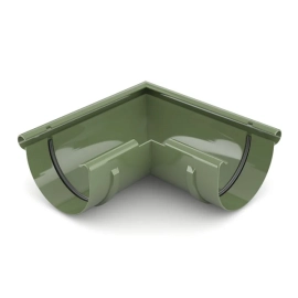 Кут зовнішній 90° BRYZA 125мм, зелений