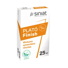 Шпаклівка гіпсова фінішна PLATO Finish (Плато Фініш) 25 кг