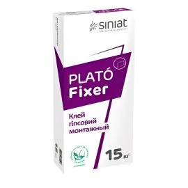 Клей гипсовый для гипсокартона PLATO Fixer