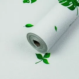 Самоклеящиеся обои 2800х500х1,5 мм Листочки — Купить Оздоблення стін та стелі
