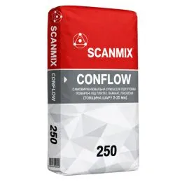 Суміш самовирівнююча Scanmix 250 CONFLOW 250 (25 кг) — Купити Суміші для підлоги – надійне та рівне покриття