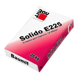 Стяжка для підлоги Baumit Solido E225 (товщина від 12-80 мм) 25 кг