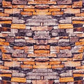Декоративная 3D панель самоклеющаяся 700х770х3мм Песчаник Катеринославский кирпич — Купить Панелі декоративні