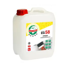EG 58, 5л-Грунт глибокопроникаючий ANSERGLOB — Купити Ґрунтовка – надійна підготовка поверхні для фарбування та оздоблення