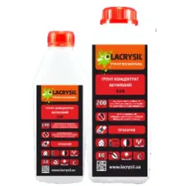 Грунт-концентрат 1:10 LACRYSIL — Купити Ґрунтовка – надійна підготовка поверхні для фарбування та оздоблення