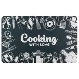 Вологопоглинаючий килимок 500х800х3мм з надписом Cooking — Купити Товари для дому та саду — меблі, теплиці, садові обприскувачі