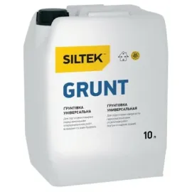 Siltek Grunt Грунтовка універсальна (10л) — Купити Ґрунтовка – надійна підготовка поверхні для фарбування та оздоблення