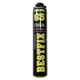 Професійна поліуретанова монтажна піна Polyurethane Foam GUN-TYPE BESTFIX 65 (900 г) — Купити Монтажна піна - надійна герметизація швів і щілин