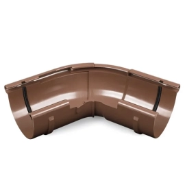 Кут зовнішній регульований 120°-145° BRYZA 125мм, коричневий