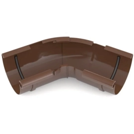 Кут внутрішній регульований 120°-145° BRYZA 125мм, коричневий